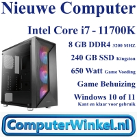 Nieuw i7-11700K Game